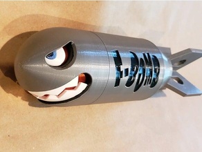 banzai f bomb bomba fbomb 3d print model - Mito3D