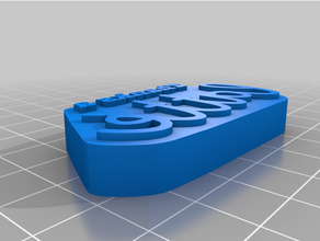 özelleştirilmiş stamp mastamptic 3d print model - Mito3D