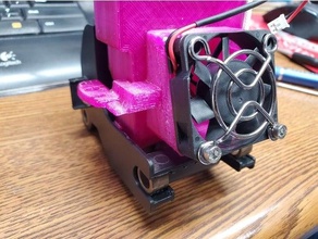 Davinci 10 Ventilator Abstandshalter bl berühren montieren 3d print model - Mito3D