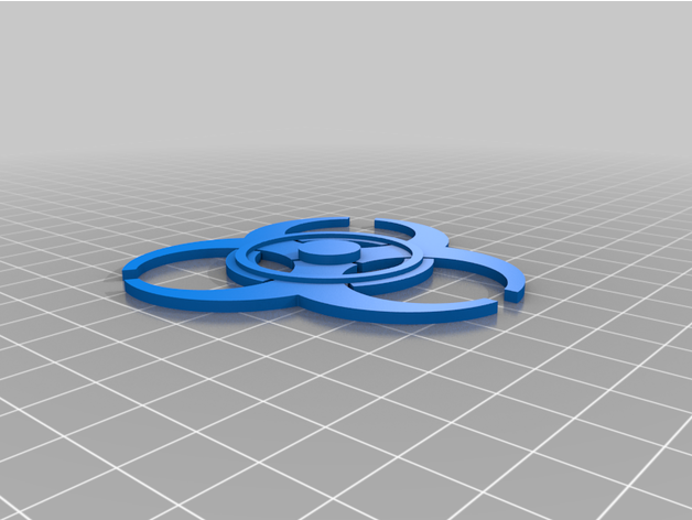 biohazard extruder 3D print model - Mito3D