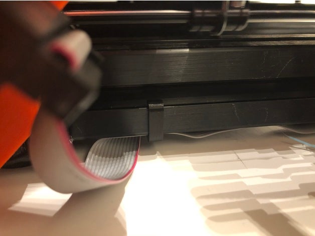 prusa mini fita cabo grampo original 3D print model - Mito3D