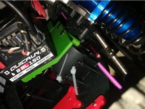 reely duna lutador fs corrida Esc receptor suporte 1 10 buggy rc carro 3d print model - Mito3D