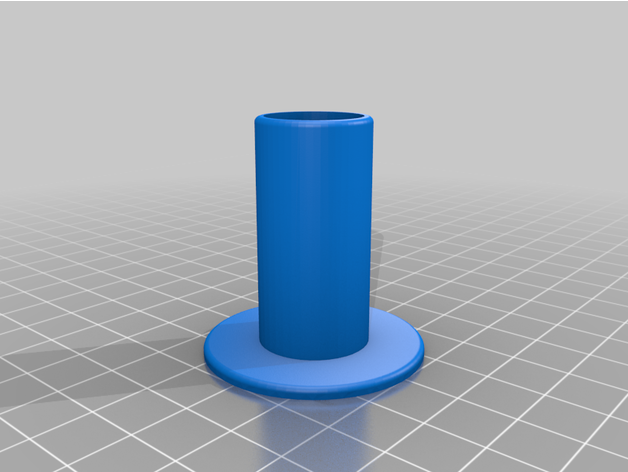 Ölçek tüp ayakta durmak destek Deneyin kimya Kulp Bilim tek 3D print model - Mito3D