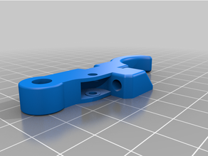 estrusore braccio fannullone anycubic mega i3 3d print model - Mito3D