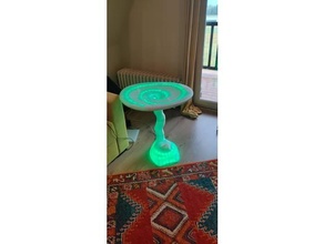 hangover bed lamp led table 3d print model - Mito3D