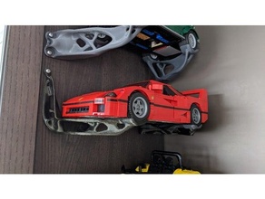 lego Ferrari f40 10248 mur monter 3d print model - Mito3D
