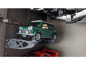 Lego mini 10242 parete montare bottaio 3d print model - Mito3D