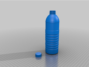 bouteille 3d print model - Mito3D
