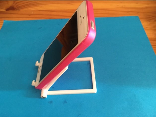 foldable travel tripod 4 smartphone & tablet compact 3D print model - Mito3D