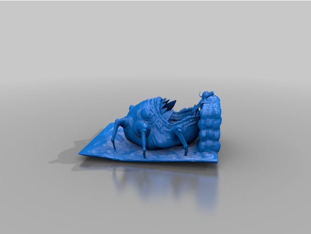 esca trapper dnd mostro melma dp 3D print model - Mito3D