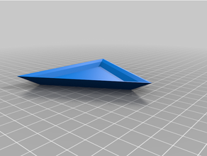 triángulo perla taza 3d print model - Mito3D