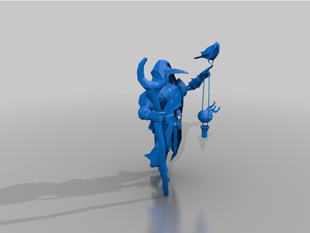 druid - dnd character humanoid dp human 3D print model - Mito3D