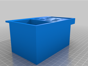 portattrezzi scrivania cremagliera montare supporto attrezzi attrezzo titolare 3d print model - Mito3D