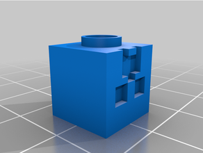 lego minecraft creeper 3d print model - Mito3D