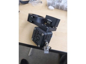 string potentiometer heavy-duty keychain 10-turn 3d print model - Mito3D