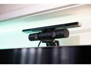 retrattile meccanismo stazione gioco telecamera webcam xbox wii bar braccio domotica elettrico nascosto meccanico montare 4 ps occhio ps4 distanza servo televisione 3d print model - Mito3D