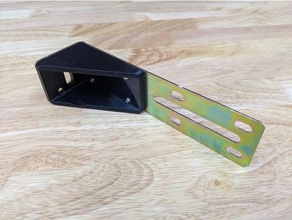 ryobi garage door opener sensor bracket mount 3d print model - Mito3D