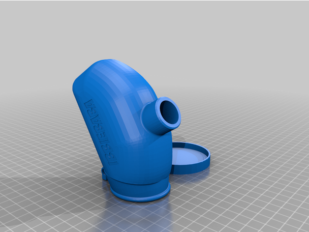paintball mini hopper 3D print model - Mito3D