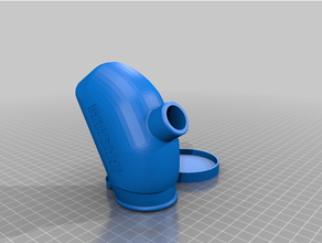 paintball mini hopper 3d print model - Mito3D