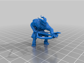 Algox archer frosthaven sombre 3d print model - Mito3D