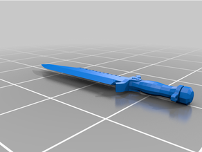yerleşik kötü 1 yeniden Chris bıçak ağzı Redfield düğüm 3d print model - Mito3D