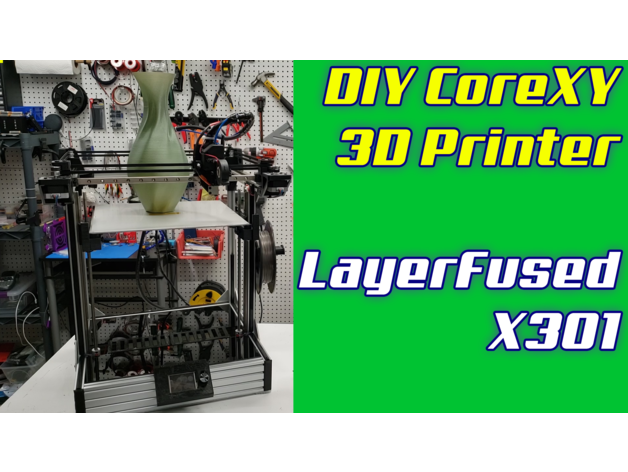 schichtverschmolzen x301 Corexy Drucker 3d Ader xy DIY Openbuilds 3D print model - Mito3D