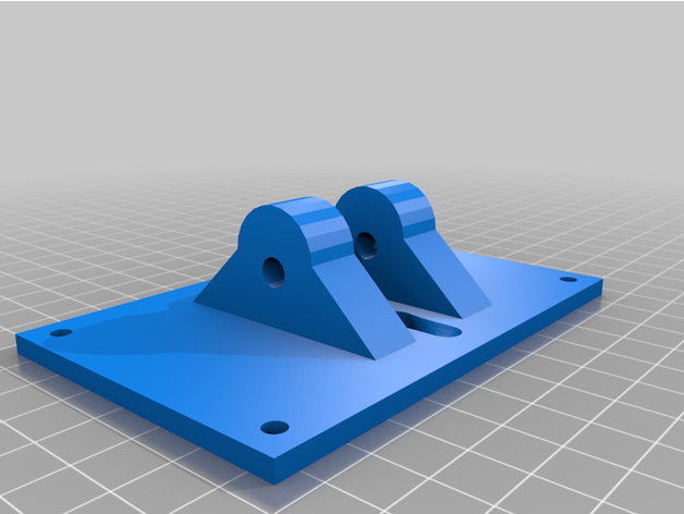 solar panel bracket 3D print model - Mito3D