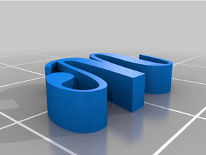 3d harfler yazı tipi sayılar stl 3 3d print model - Mito3D