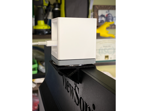monitor shelf wyze cam webcam wyzecam mount 3d print model - Mito3D