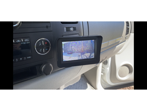 gmc silverado taxi adaptador montar GPS cámara 3d print model - Mito3D