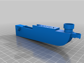 awm gel blaster mangeoire 3d print model - Mito3D
