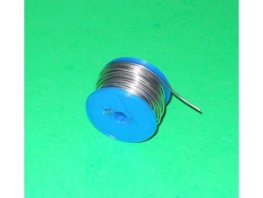 mini solder spool wire soldering aid 3d print model - Mito3D