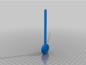 radiazione penna simbolo 3d print model - Mito3D