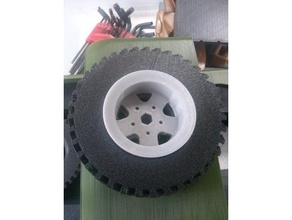 rc landy tyre 3d print model - Mito3D