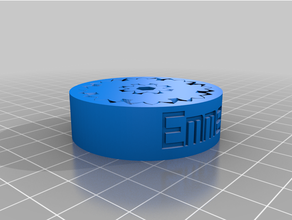 emmet machin personnalisé équipement palier texte 3d print model - Mito3D