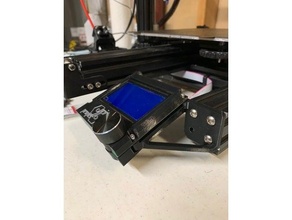 ender 3 lcd case proper printing mod proper printing 3d print model - Mito3D