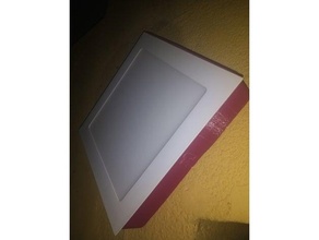 led panel support ceiling mount light wall 3d print model - Mito3D