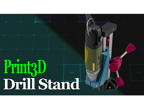 drill stand proxxon ender 3 petg 3d print model - Mito3D