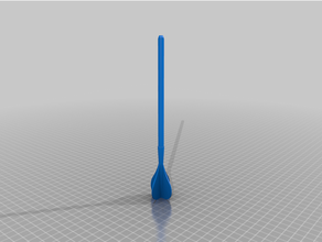dardo caneta v2 seta bic dardos barbatanas 3d print model - Mito3D