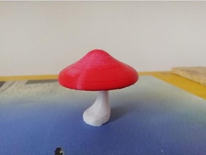 mushroom mushroom nature 3d print model - Mito3D