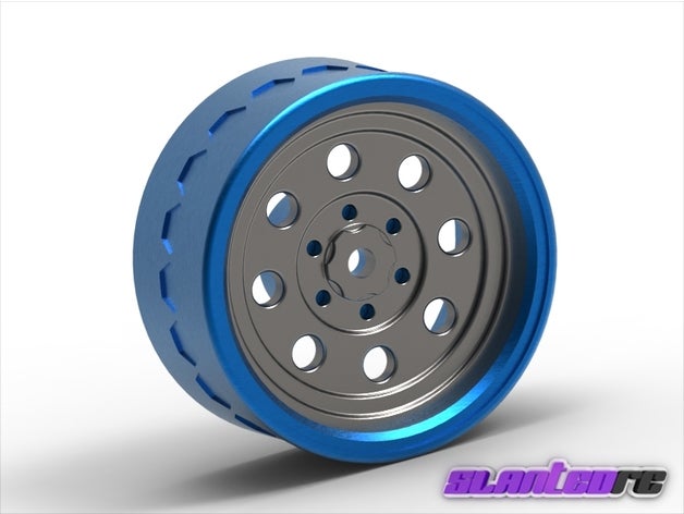 1 10 mag ruota 2v2 design rc macchina deriva ruote 3D print model - Mito3D