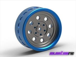 1 10 mag roda 2v2 Projeto rc carro deriva rodas 3d print model - Mito3D