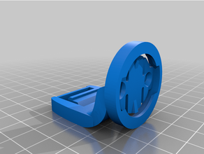 fisica ics Garmin femmina montare 3d print model - Mito3D