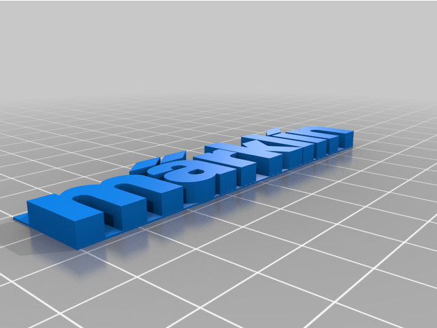 rklin maerklin logo 3D print model - Mito3D