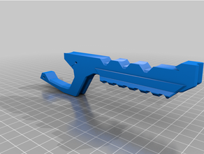 hypr - wonderbar rail caliburn nerf 3d print model - Mito3D