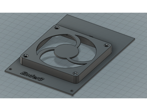 ender 3 silent pcb fan 3d print model - Mito3D