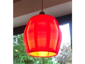 overlapm lamp shade lampshade 3d print model - Mito3D
