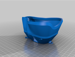 maker mask larger respirator 3d print model - Mito3D