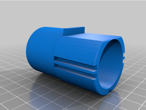 dyson vacuum cleaner adapter 3d print model - Mito3D