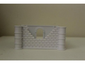 40k style building bunker tabletop gaming warhammer 3d print model - Mito3D